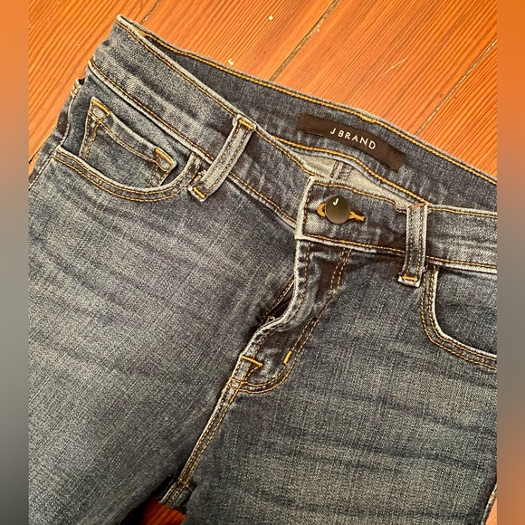 J Brand Mid-Rise Straight Leg Jeans - Picture 3 of 5